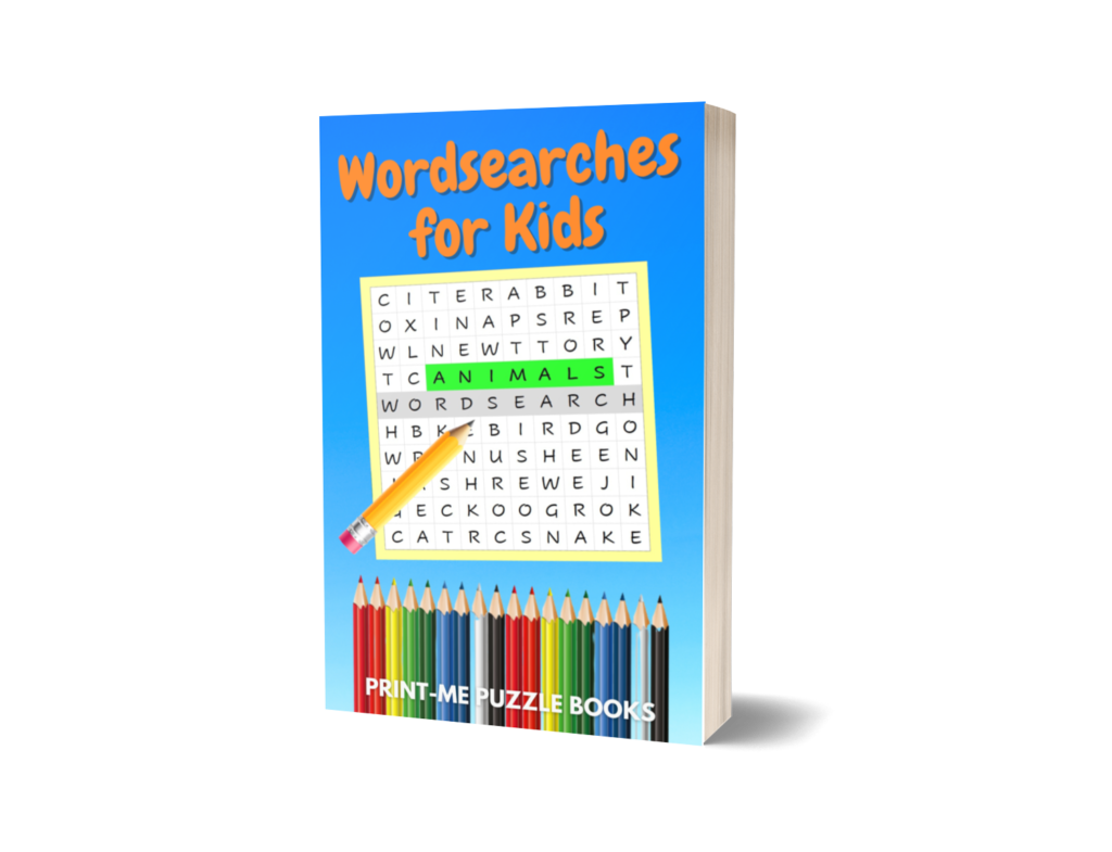 Wordsearches for Kids - Animals